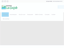 Tablet Screenshot of lesape.com.br